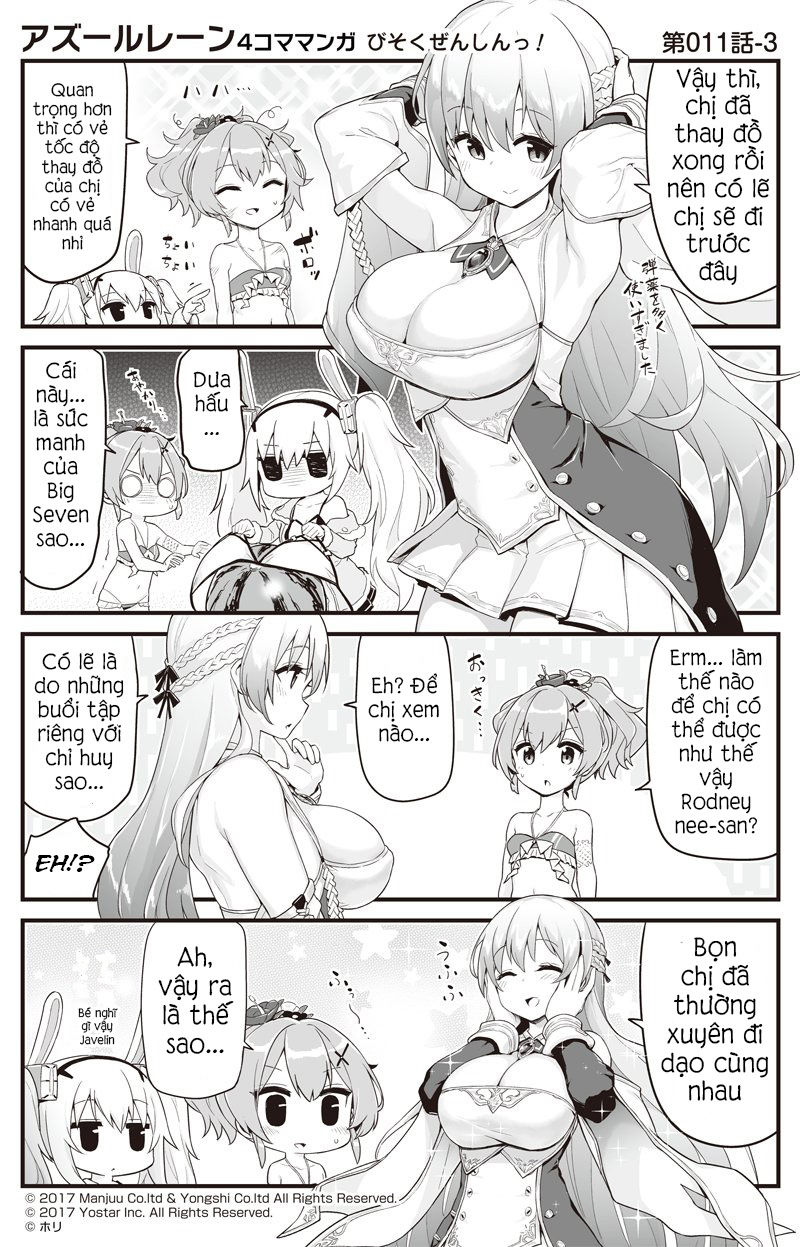 Azur Lane 4Koma Chapter 11 - Trang 2