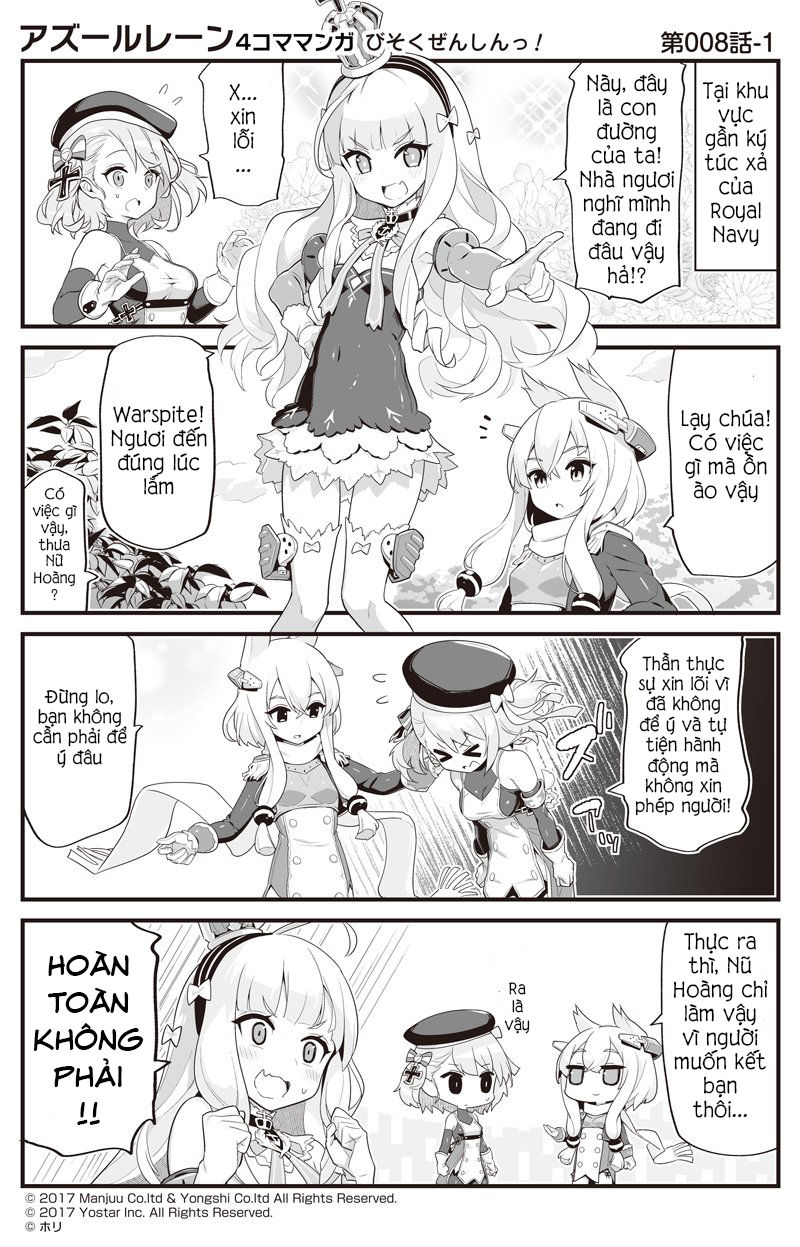 Azur Lane 4Koma Chapter 8 - Trang 2