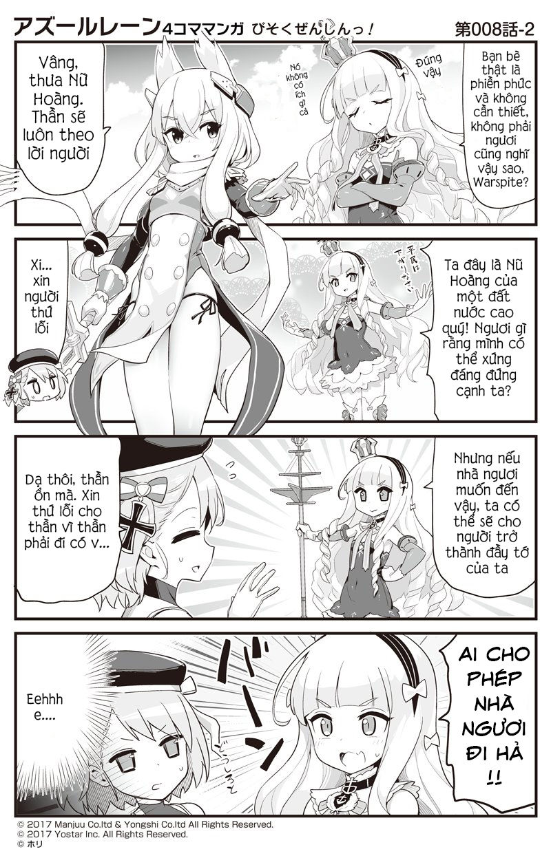 Azur Lane 4Koma Chapter 8 - Trang 2