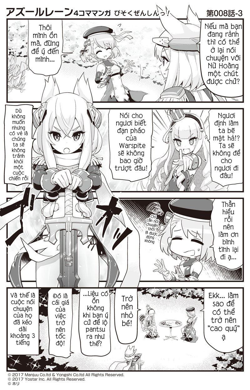 Azur Lane 4Koma Chapter 8 - Trang 2