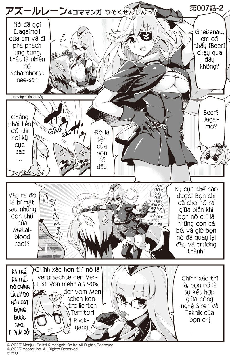 Azur Lane 4Koma Chapter 7 - Trang 2