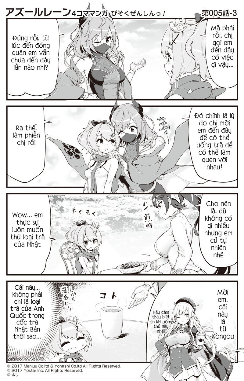 Azur Lane 4Koma Chapter 5 - Trang 2