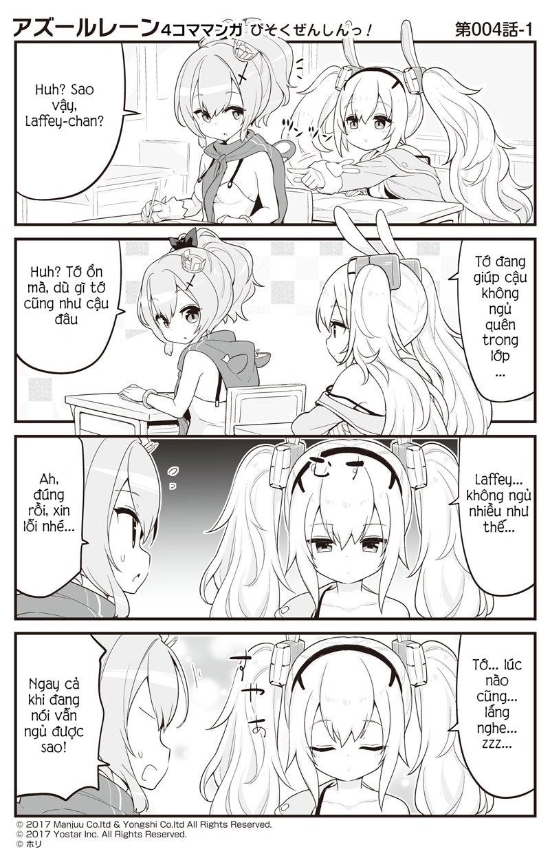 Azur Lane 4Koma Chapter 4 - Trang 2