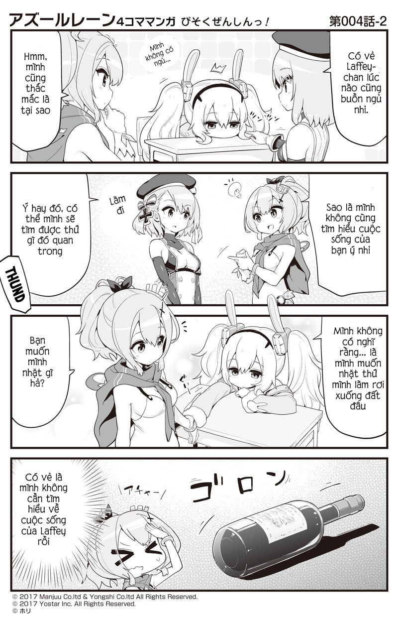 Azur Lane 4Koma Chapter 4 - Trang 2