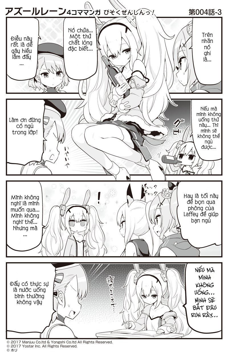 Azur Lane 4Koma Chapter 4 - Trang 2