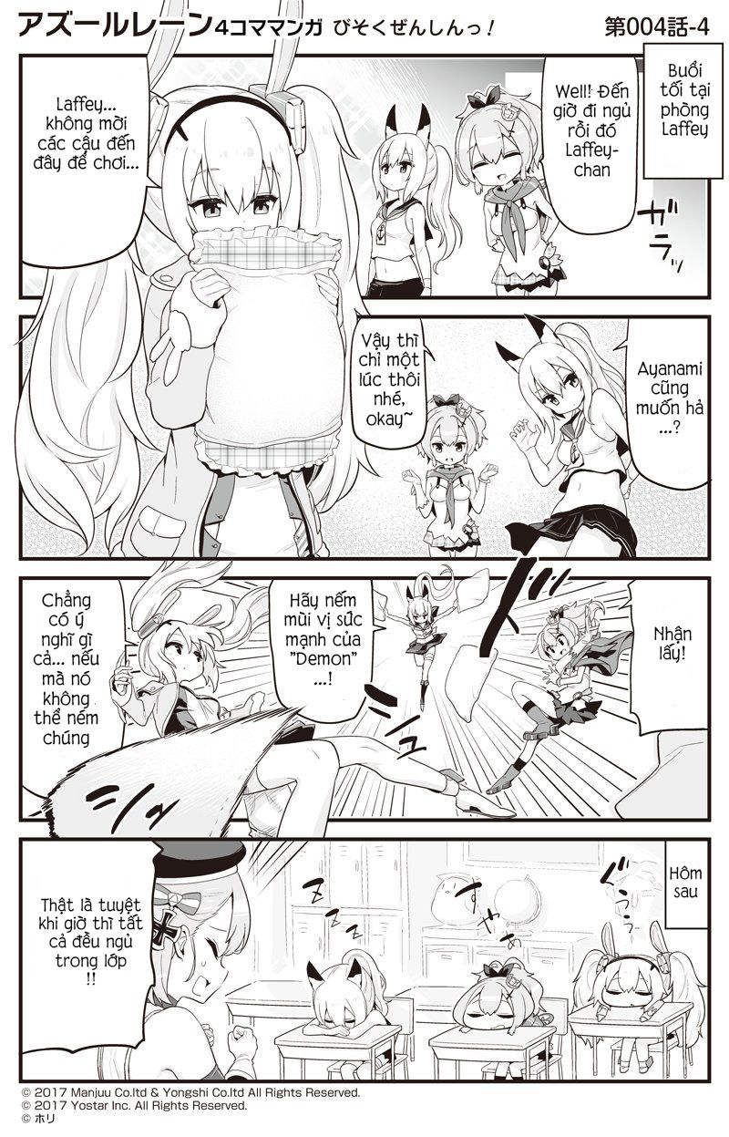 Azur Lane 4Koma Chapter 4 - Trang 2