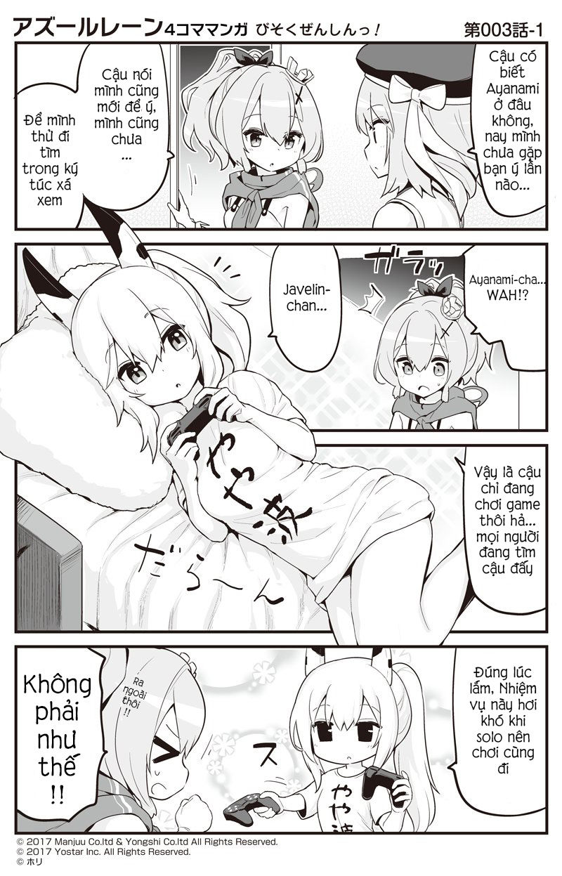 Azur Lane 4Koma Chapter 3 - Trang 2