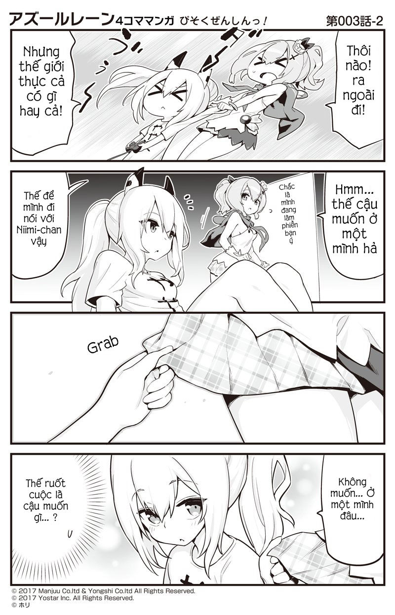 Azur Lane 4Koma Chapter 3 - Trang 2