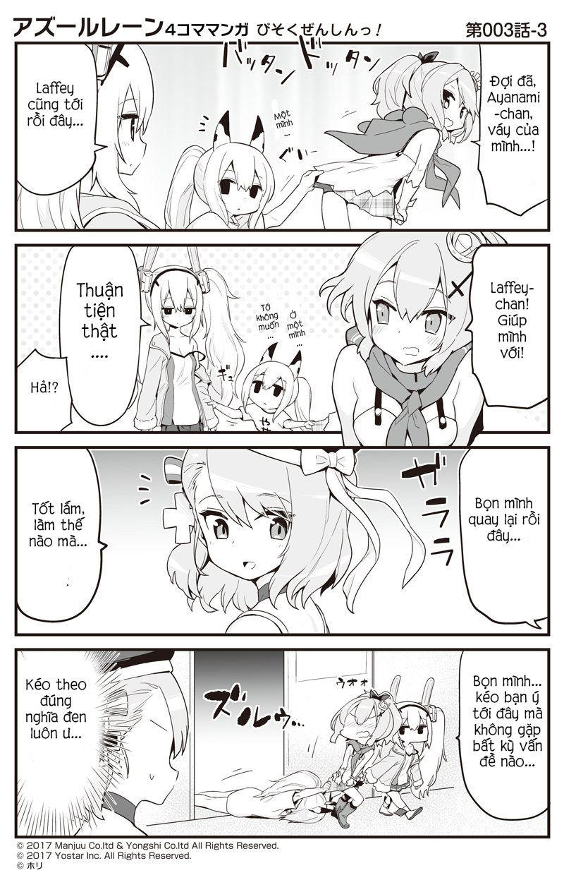 Azur Lane 4Koma Chapter 3 - Trang 2