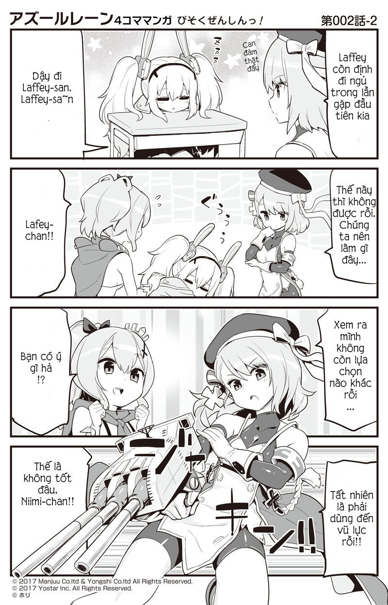 Azur Lane 4Koma Chapter 2 - Trang 2