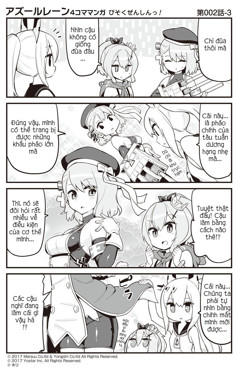 Azur Lane 4Koma Chapter 2 - Trang 2