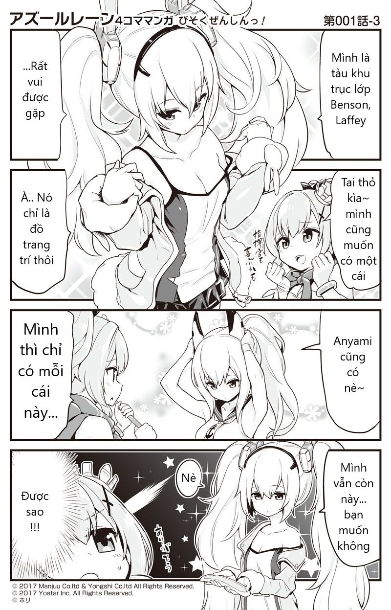 Azur Lane 4Koma Chapter 1.3 - Trang 2