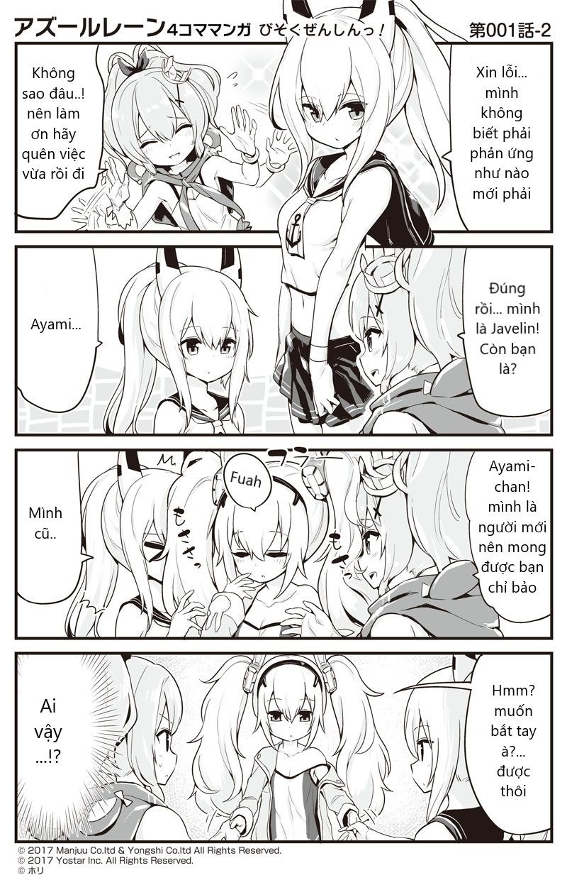 Azur Lane 4Koma Chapter 1.2 - Trang 2