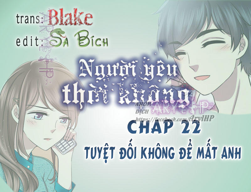 Người Yêu Thời Không Chapter 22 - Trang 2