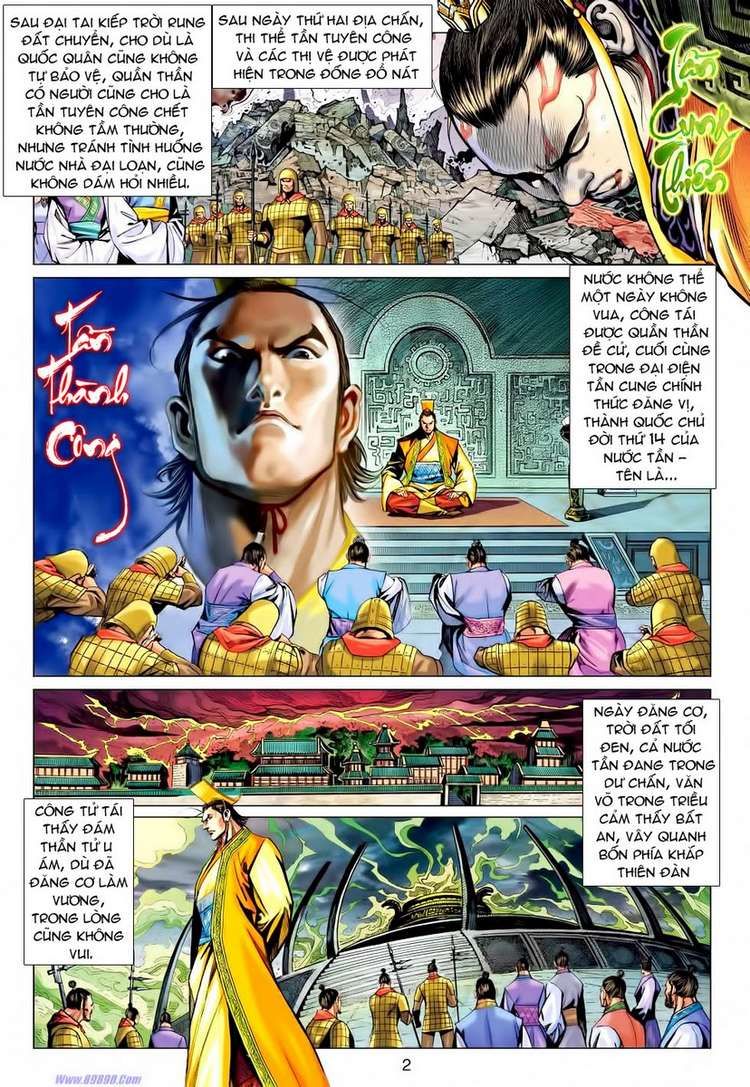 Xuân Thu Chiến Hùng Chapter 58 - Trang 2