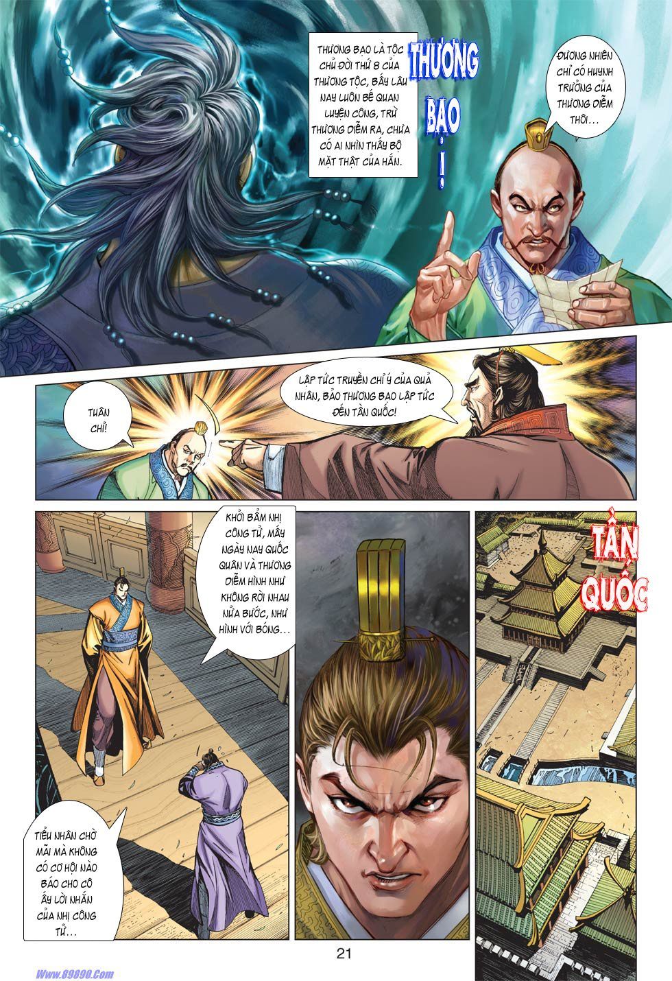 Xuân Thu Chiến Hùng Chapter 16 - Trang 2