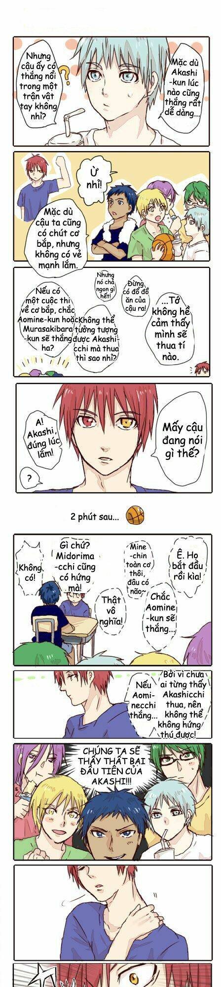 Kuroko – Tuyển Thủ Vô Hình: Short Doujinshi Chapter 169 - Trang 2