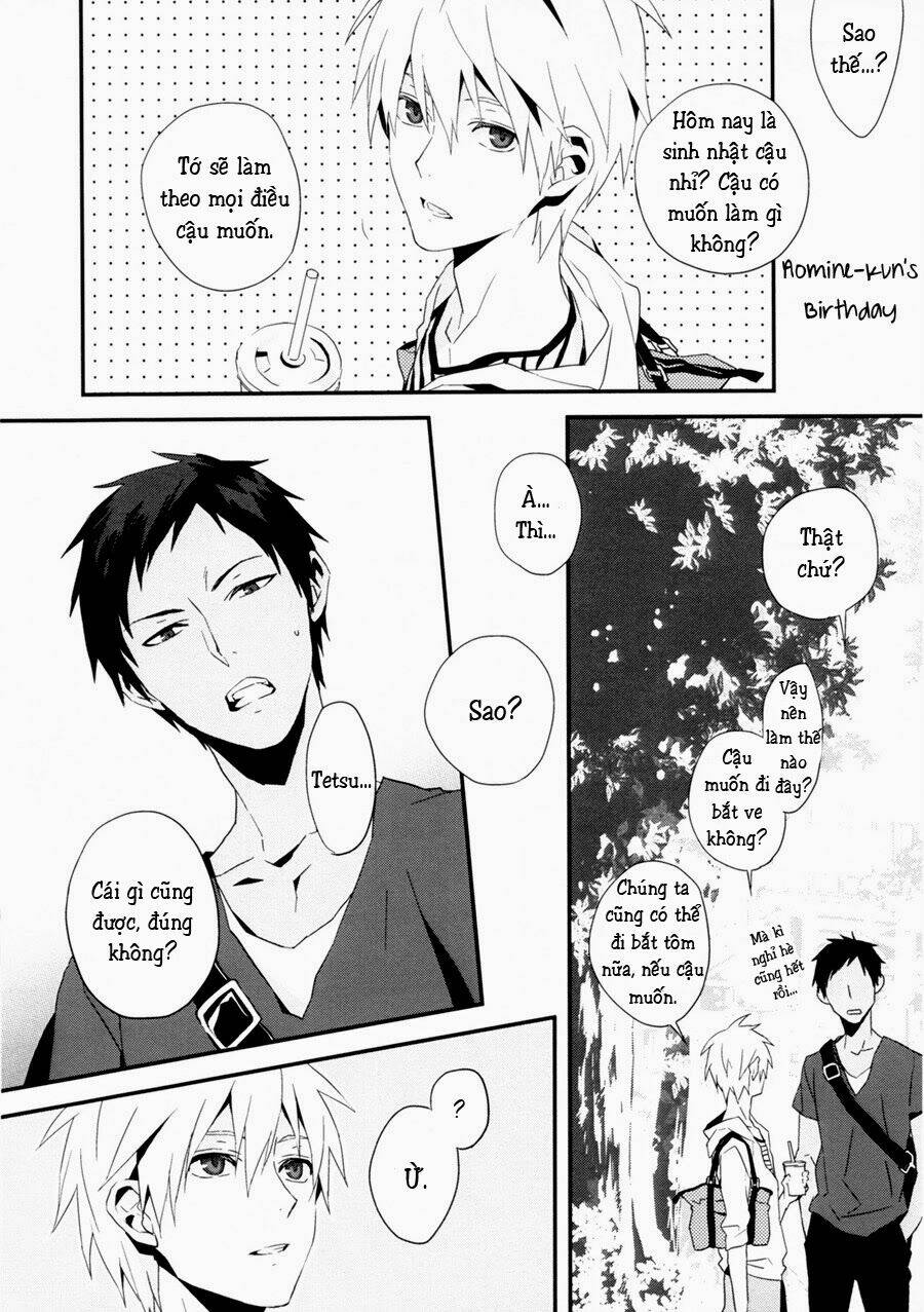 Kuroko – Tuyển Thủ Vô Hình: Short Doujinshi Chapter 166 - Trang 2