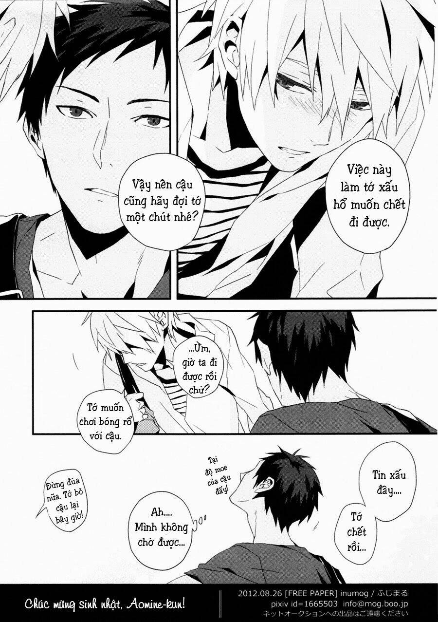 Kuroko – Tuyển Thủ Vô Hình: Short Doujinshi Chapter 166 - Trang 2