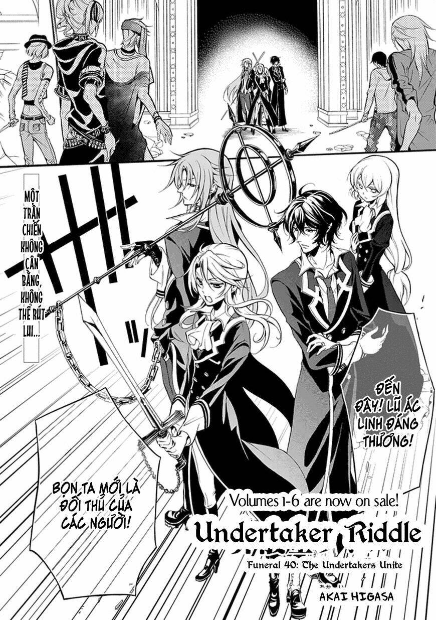 Sougiya Ridoru – Undertaker Riddle Chapter 40 - Trang 2