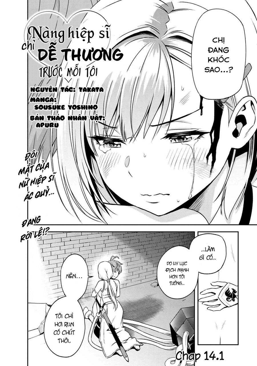 Toshiue Elite Onna Kishi Ga Boku No Mae De Dake Kawaii Chapter 14.1 - Trang 2