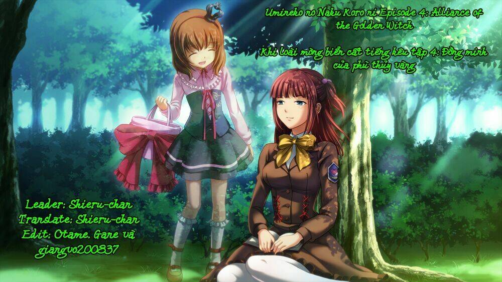 Umineko No Naku Koro Ni Episode 4: Alliance Of The Golden Witch Chapter 18 - Trang 2