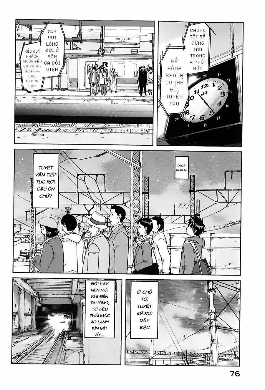 5 Cm Per Second Chapter 2 - Trang 2