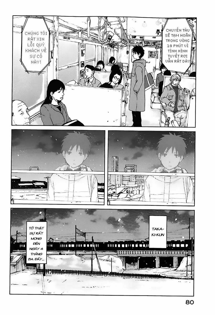 5 Cm Per Second Chapter 2 - Trang 2