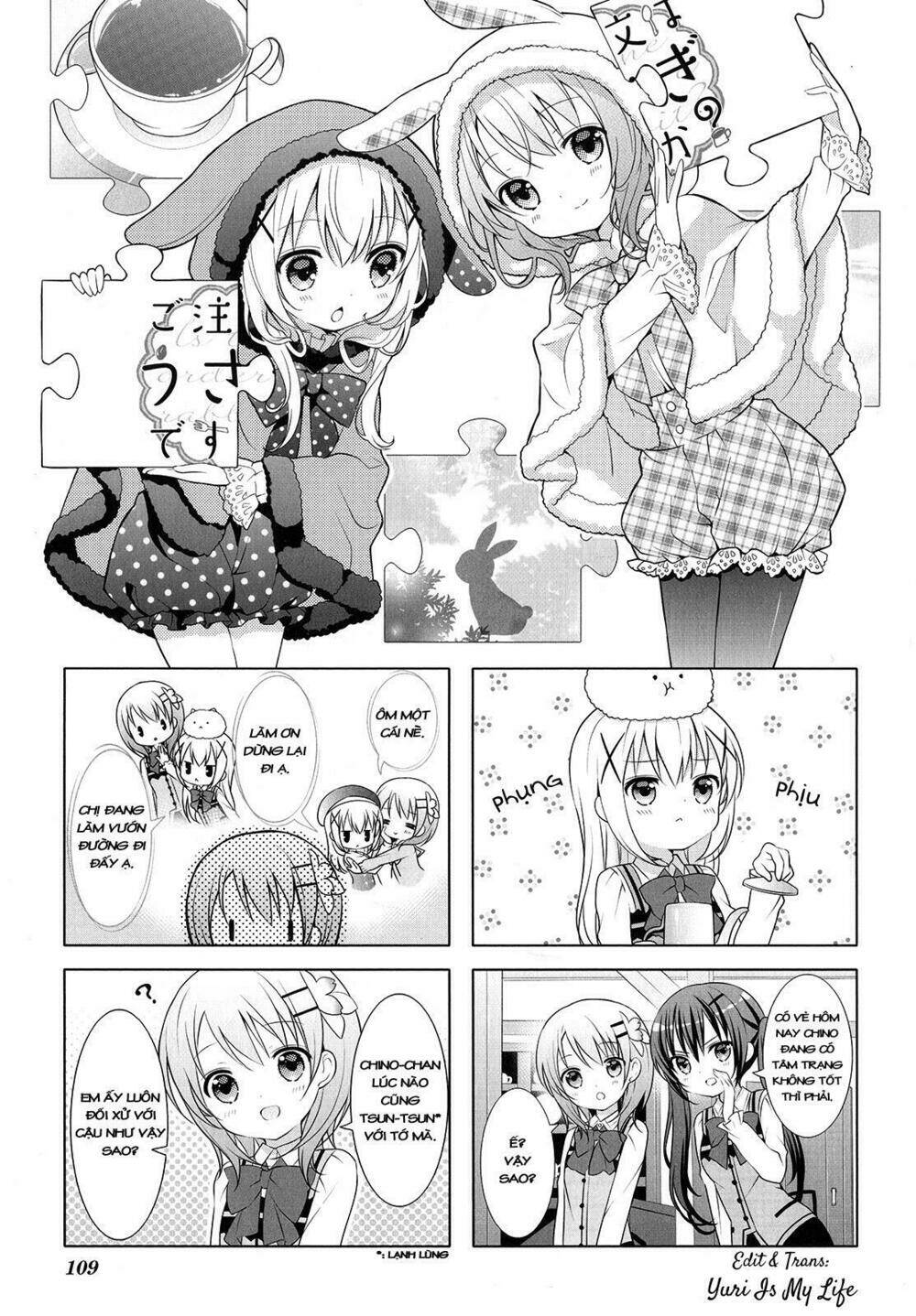 Gochuumon Wa Usagi Desuka? [4-Koma] Chapter 13 - Trang 2