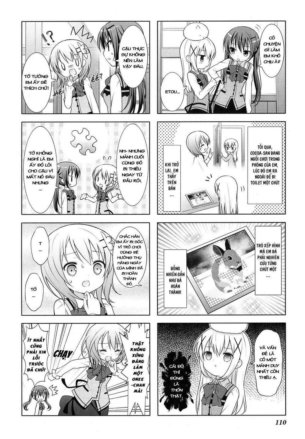 Gochuumon Wa Usagi Desuka? [4-Koma] Chapter 13 - Trang 2