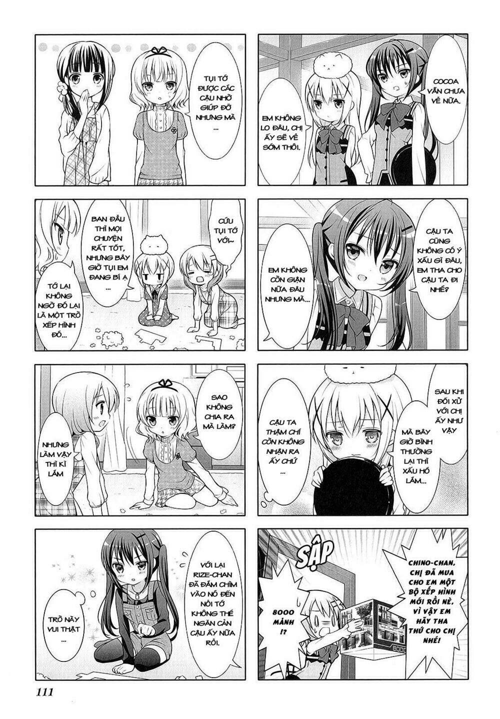 Gochuumon Wa Usagi Desuka? [4-Koma] Chapter 13 - Trang 2