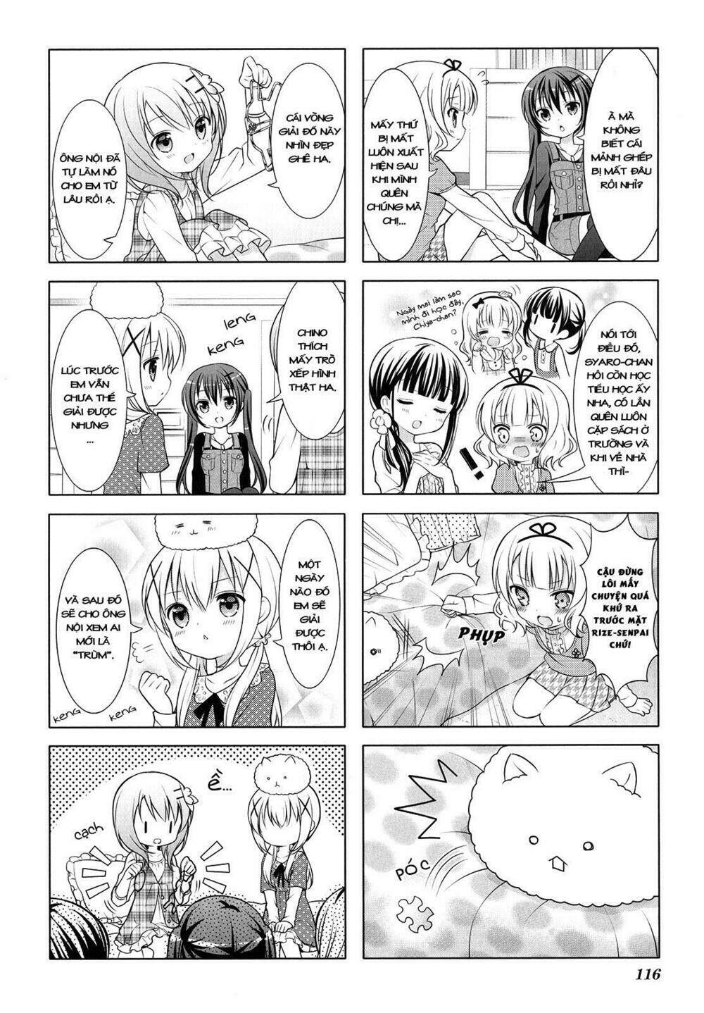 Gochuumon Wa Usagi Desuka? [4-Koma] Chapter 13 - Trang 2