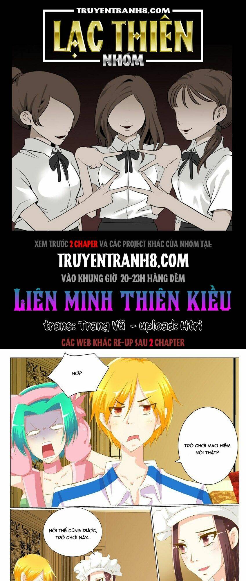 Liên Minh Thiên Kiều Chapter 23 - Trang 2