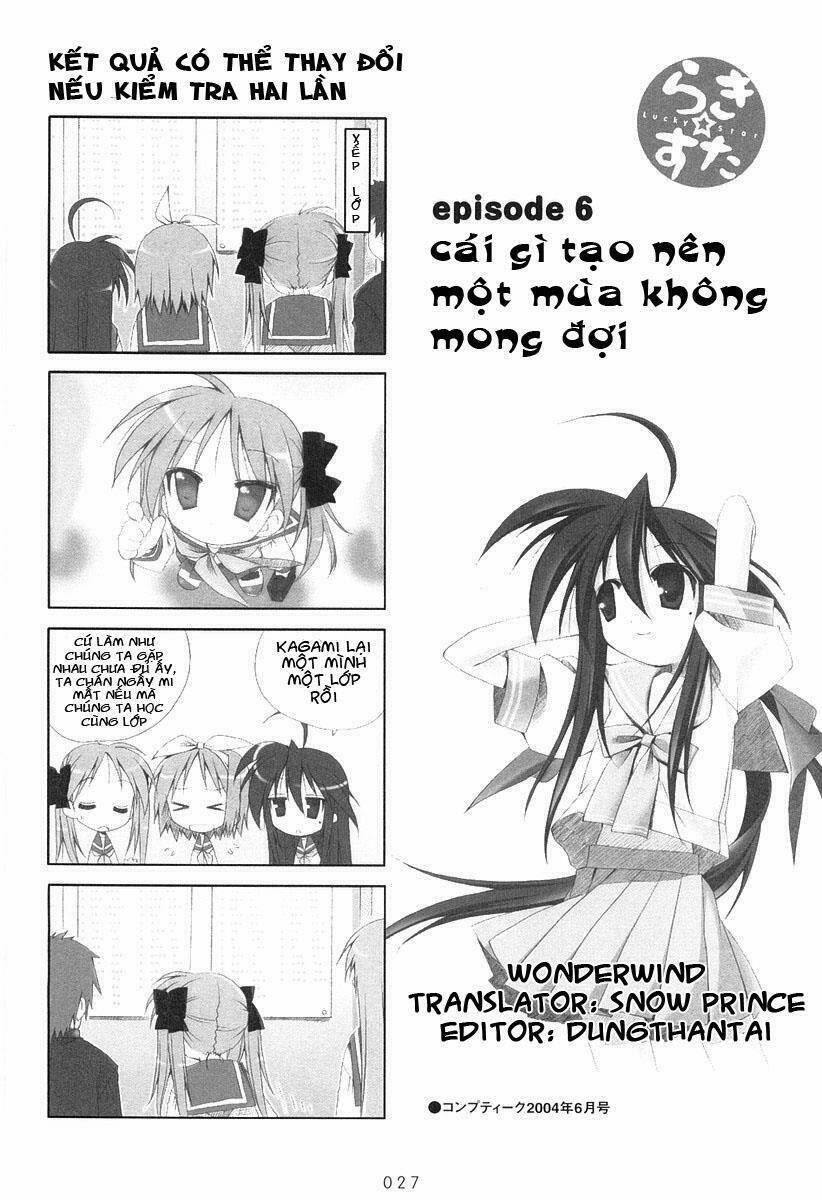 Ngôi Sao Rất May Mắn Chapter 6 - Trang 2