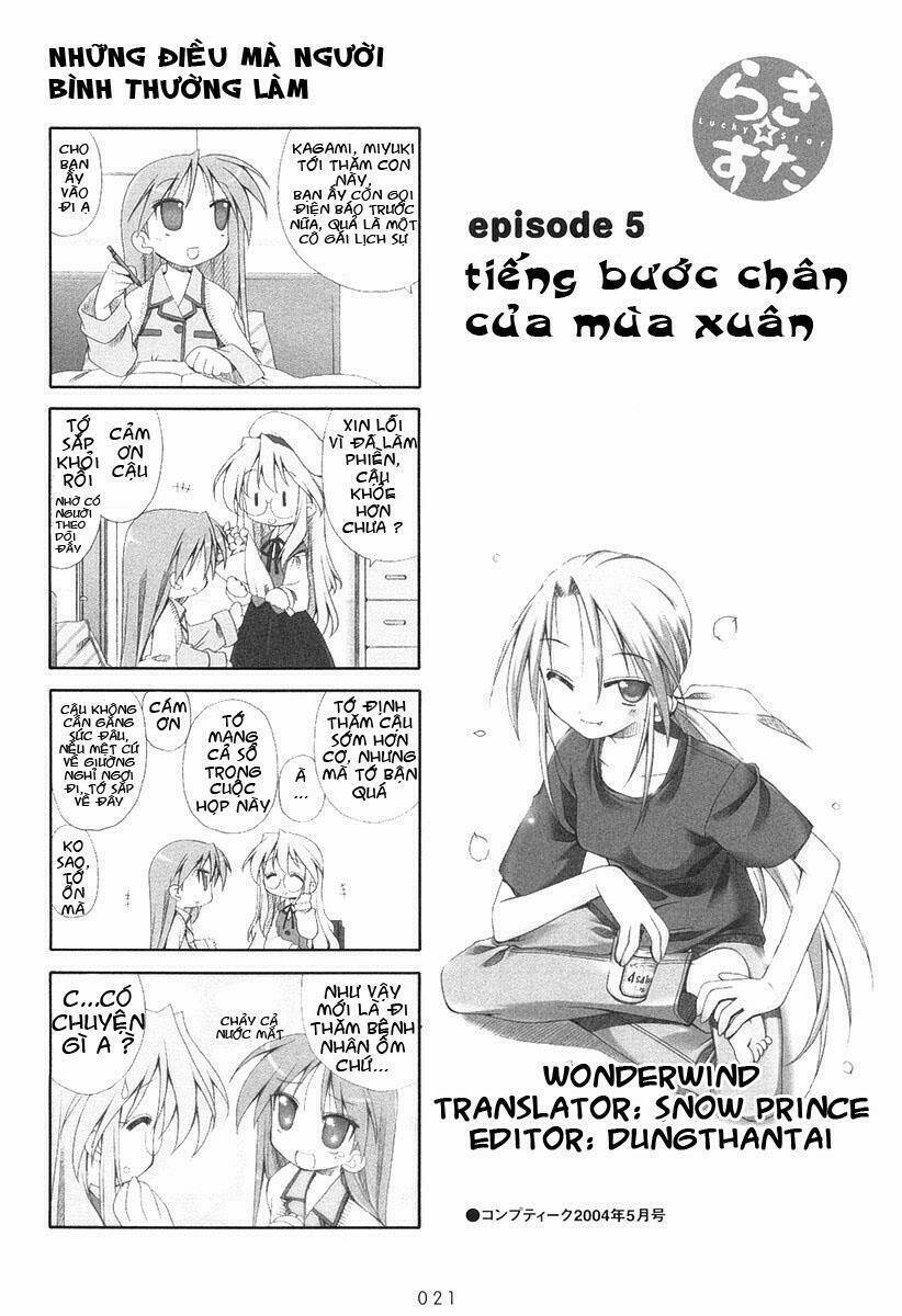 Ngôi Sao Rất May Mắn Chapter 5 - Trang 2