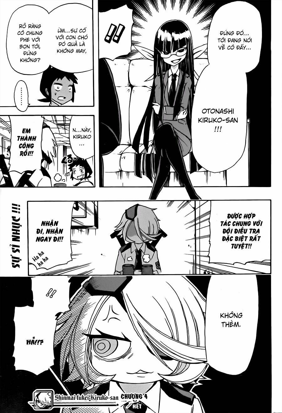 Shinmai Fukei Kiruko-San Chapter 4 - Trang 2