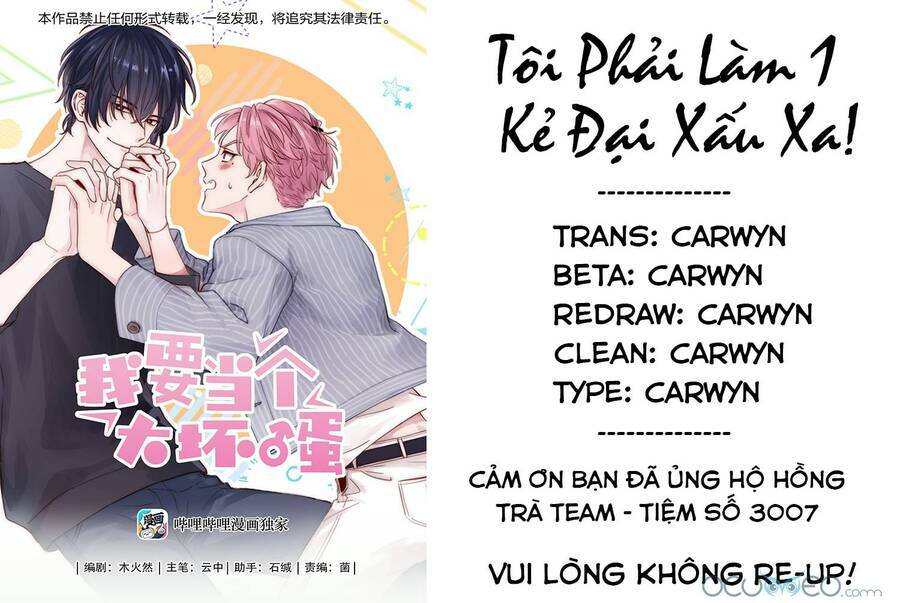 Tôi Phải Làm Một Kẻ Đại Xấu Xa Chapter 26 - Trang 2