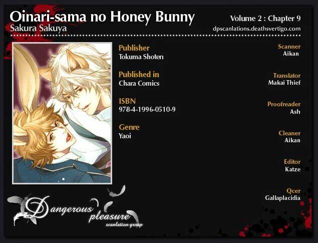 Oinarisama No Honey Bunny Chapter 9 - Trang 2