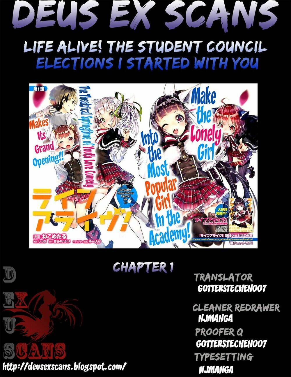 Life Alive! The Student Council Elections I Started With You Chapter 1 - Trang 2