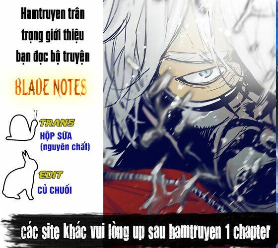 Blade Notes Chapter 24 - Trang 2