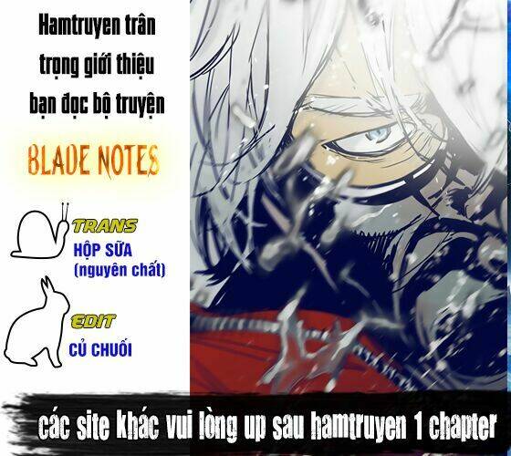 Blade Notes Chapter 23 - Trang 2