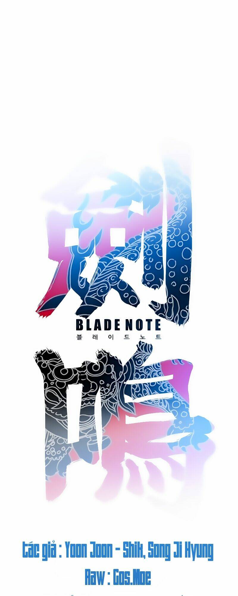 Blade Notes Chapter 1 - Trang 2