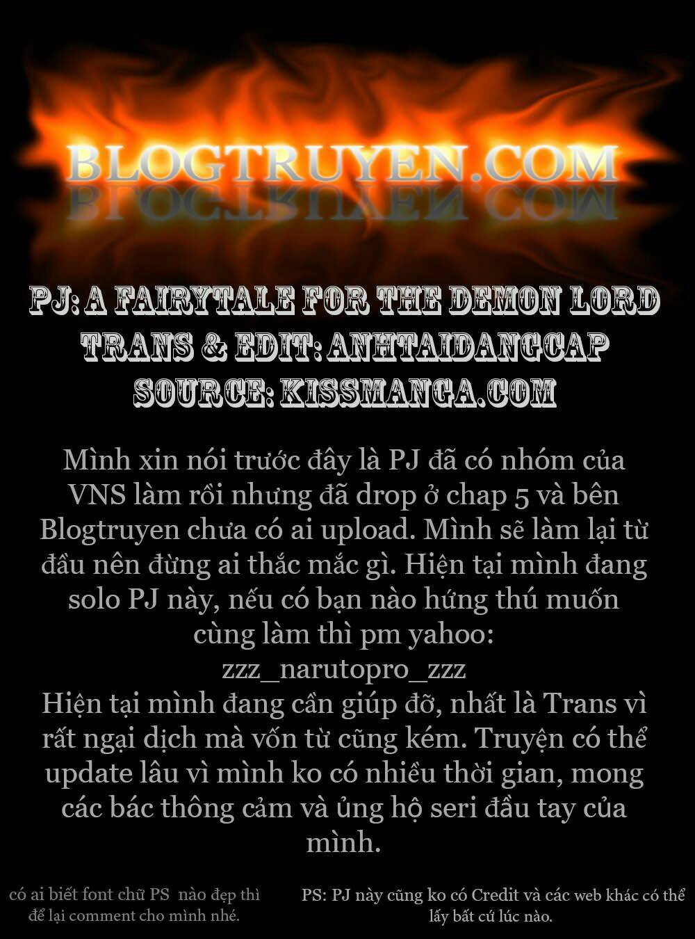 A Fairytale For The Demon Lord Chapter 1 - Trang 2