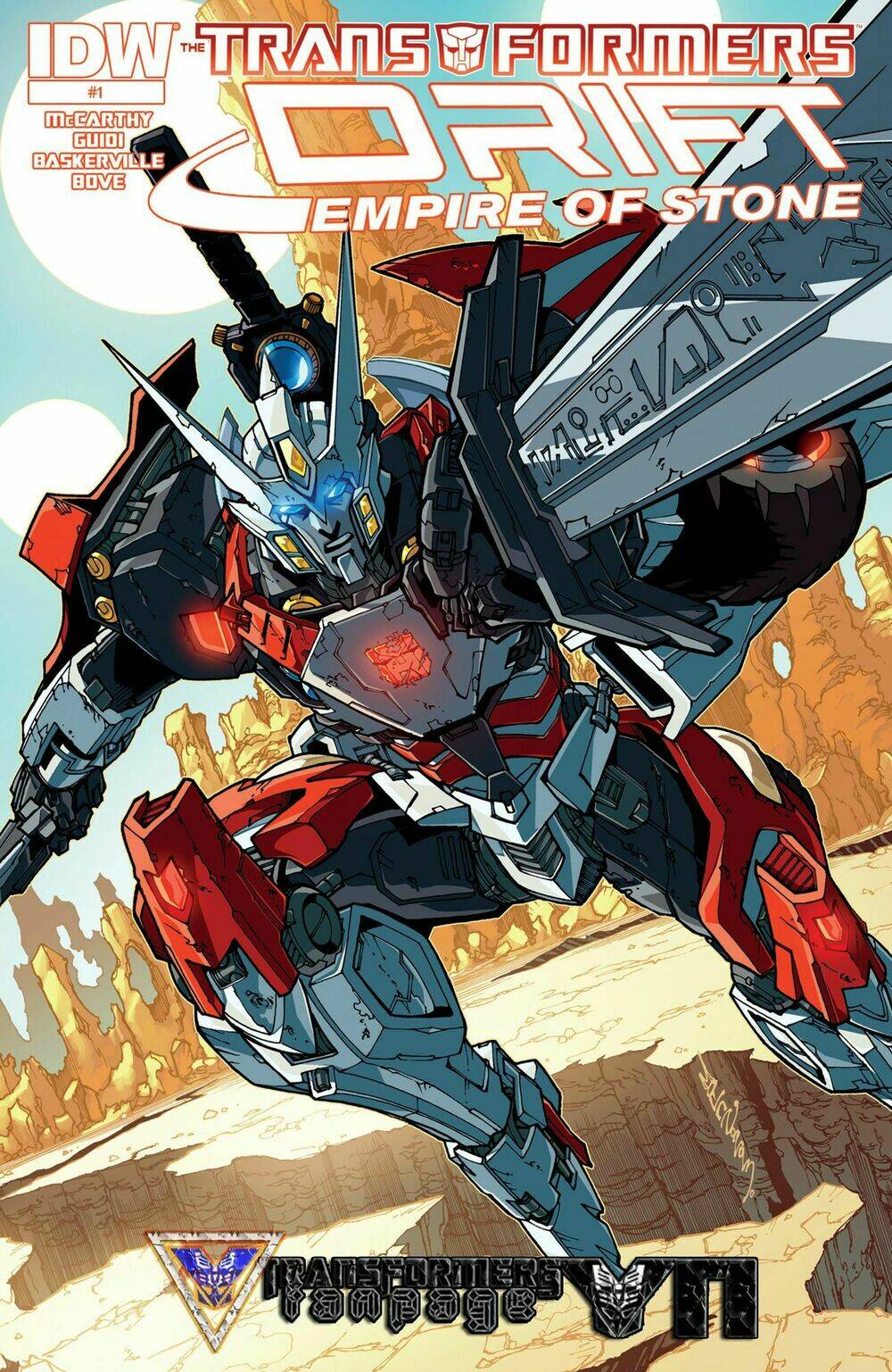 The Transformers: Drift – Empire Of Stone Chapter 1 - Trang 2