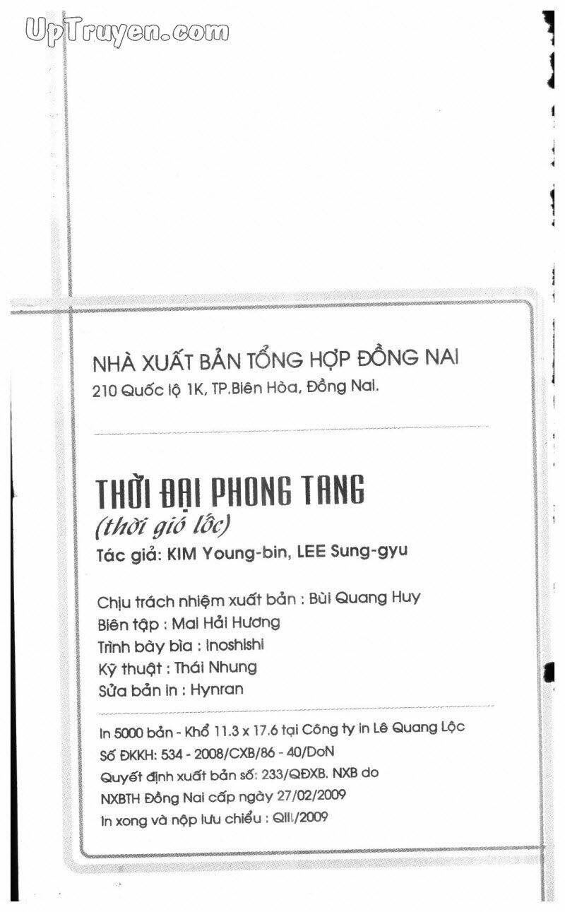 Thời Gió Lốc (Thời Đại Phong Tang) Chapter 9 - Trang 2