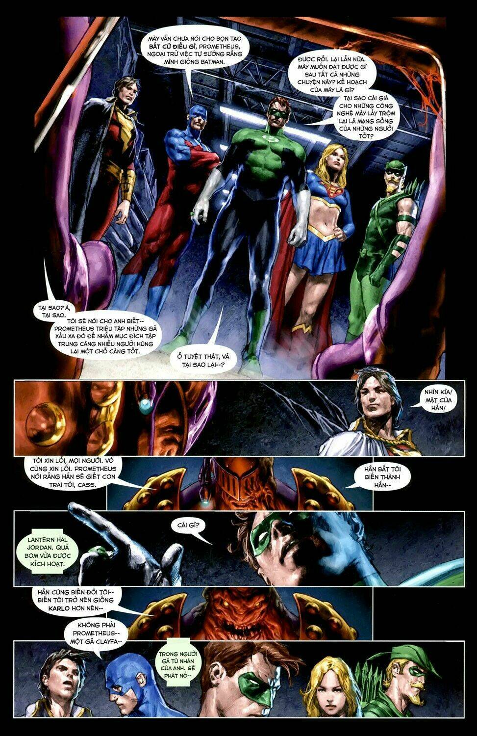 Justice League: Cry For Justice Chapter 3 - Trang 2