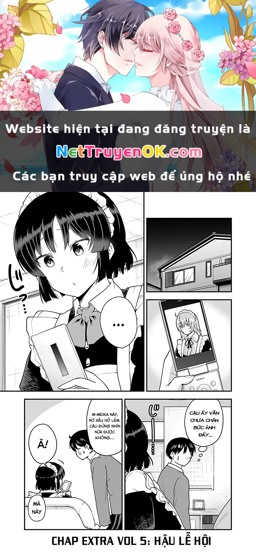 Meika-San Can’T Conceal Her Emotions Chapter 63.1 - Trang 2