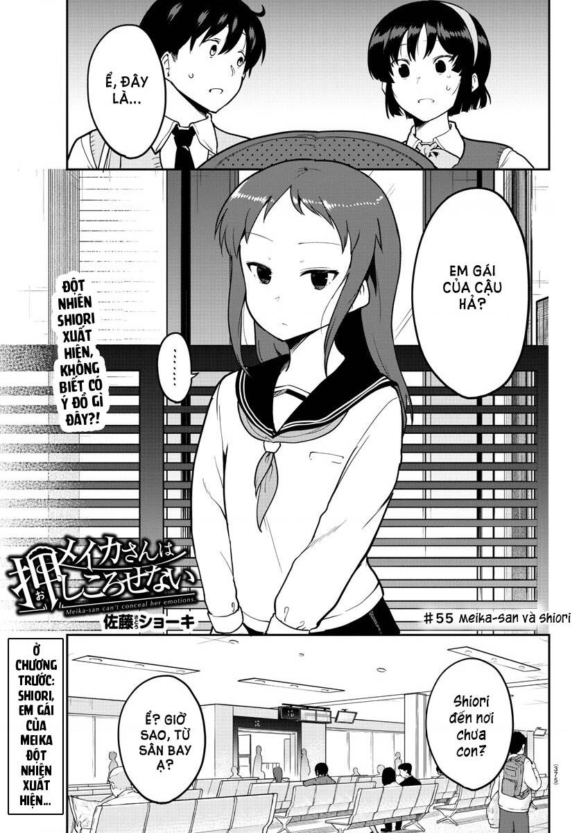 Meika-San Can’T Conceal Her Emotions Chapter 55 - Trang 2