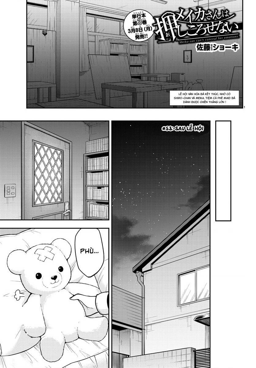 Meika-San Can’T Conceal Her Emotions Chapter 53 - Trang 2