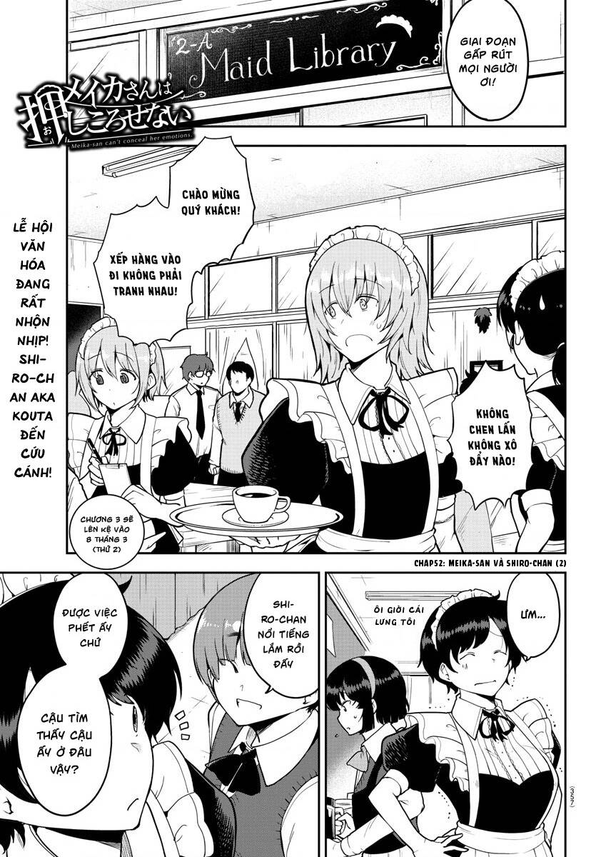 Meika-San Can’T Conceal Her Emotions Chapter 52 - Trang 2